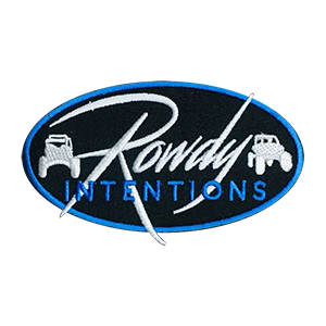 Rowdy Intentions Patch copy